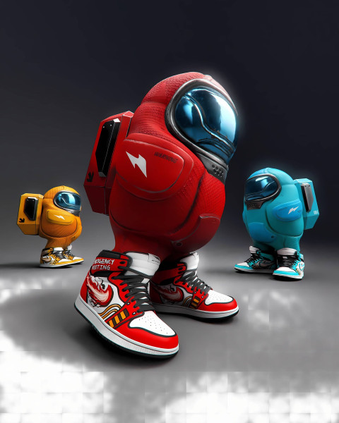 Among Us Mobile Wallpaper Set