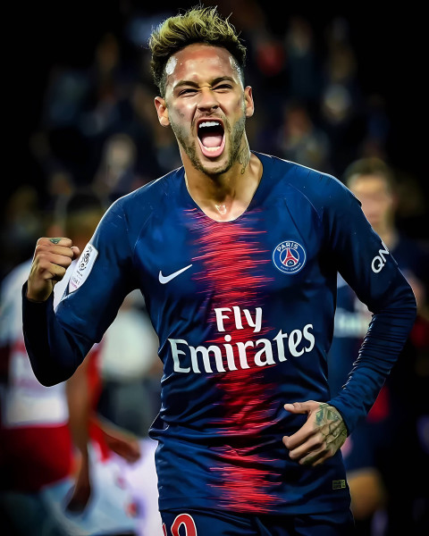 Neymar Celebrating Wallpaper For Device