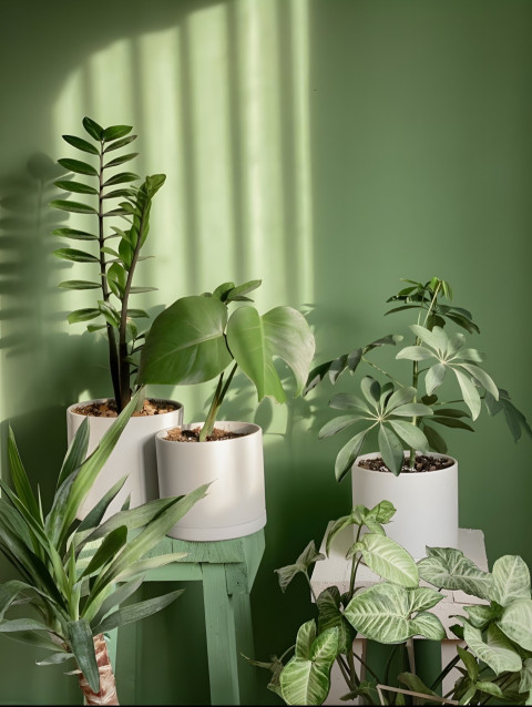 Sage Green Botanical Wallpaper for Phone