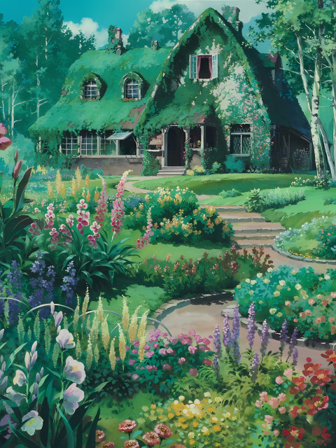 Whisper of the Heart Mobile Background