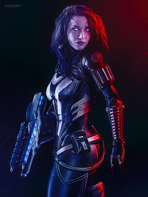 Dynamic Mass Effect Mobile 4K Photo