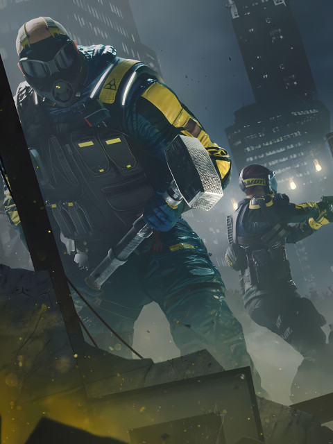 Rainbow Six Siege 4K Phone Battle