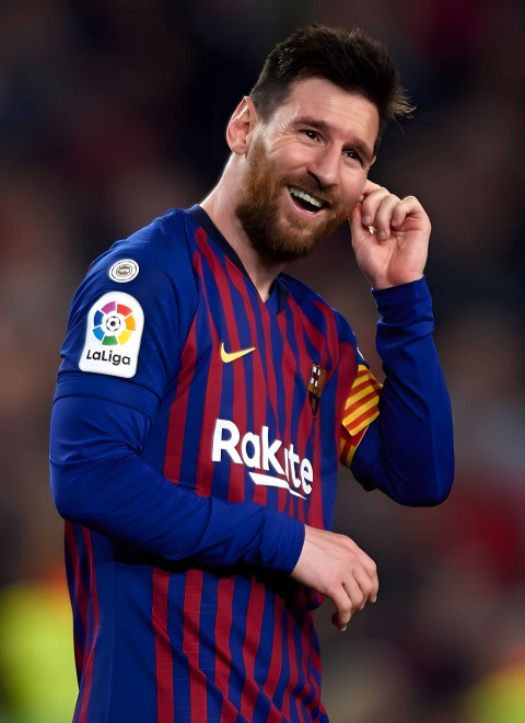 Messi Barcelona Mobile 4K Wallpaper