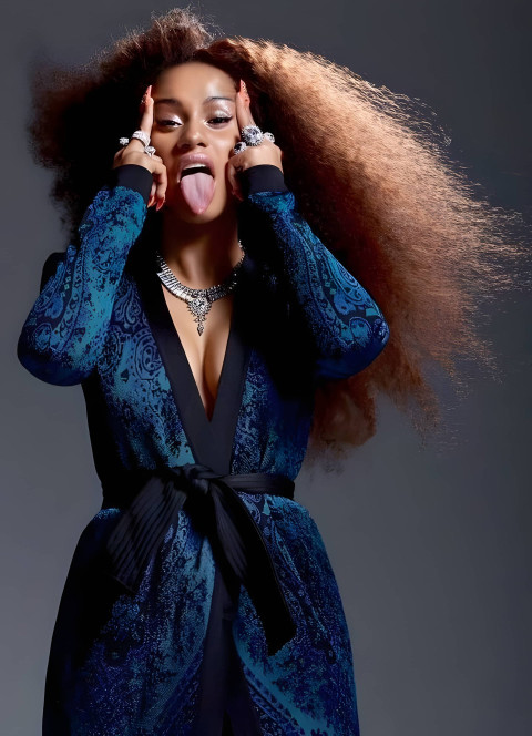 Cardi B Mobile Wallpaper Bright