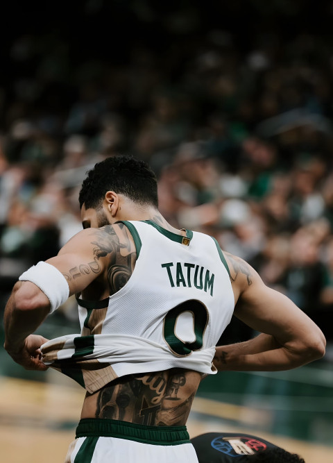 Tatum NBA Play Wallpaper for Mobile