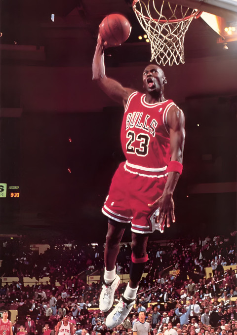 Michael Jordan 90s Basketball Wallpaper