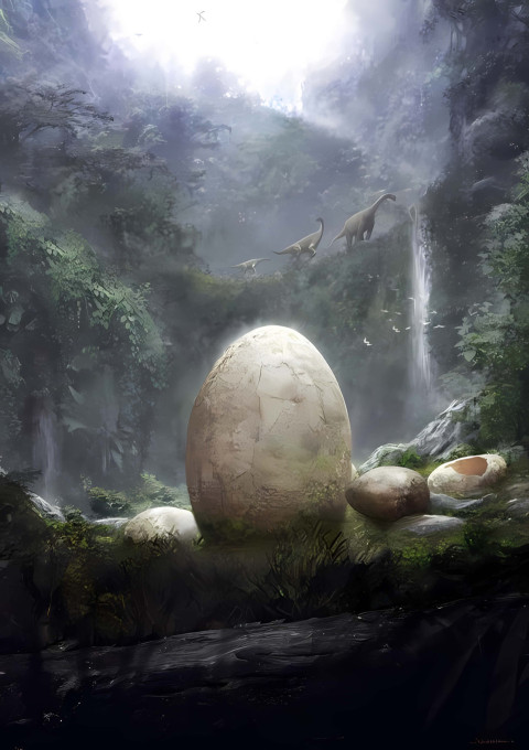 Dinosaur egg Wallpaper HD