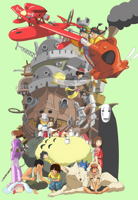 Ghibli Anime Mobile Wallpaper Collection