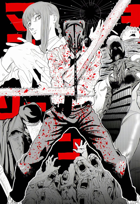 Makima And Chainsaw Picture for Digital Art Wallpaper 4K