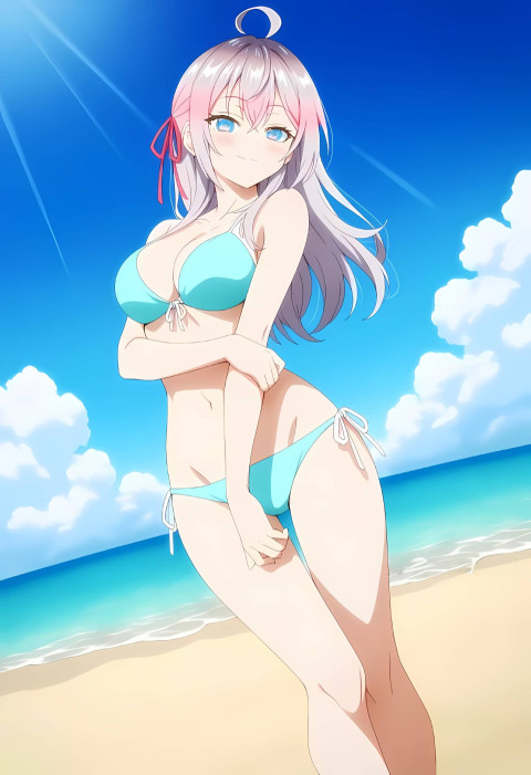 Vibrant Grand Blue Dreaming Phone Wallpaper