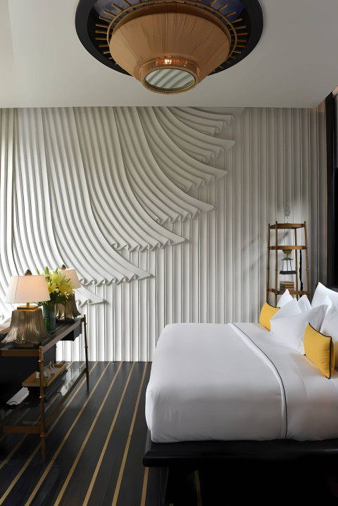 Comfortable Bedroom Wallpaper for a Serene Space