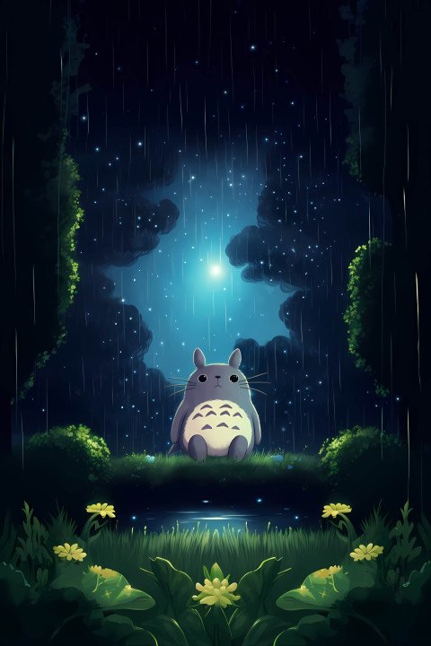 Ghibli Art Wallpaper for High Resolution Devices
