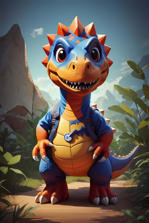 Stunning Dinosaur Art Wallpaper