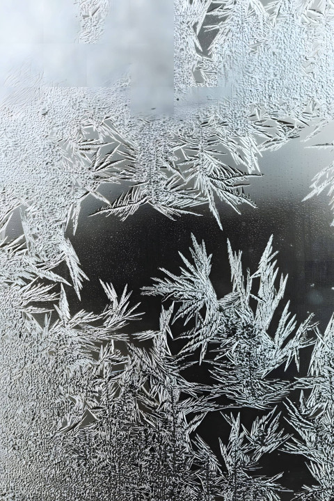 Icy Snow Flake Glow Image