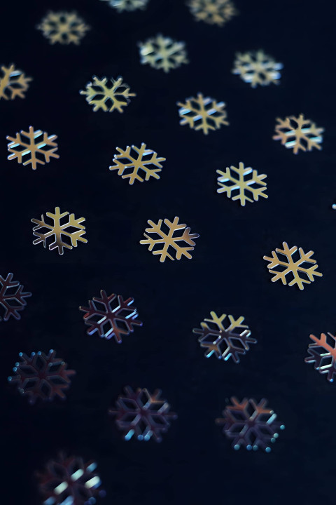 Icy Snow Flake Wallpaper