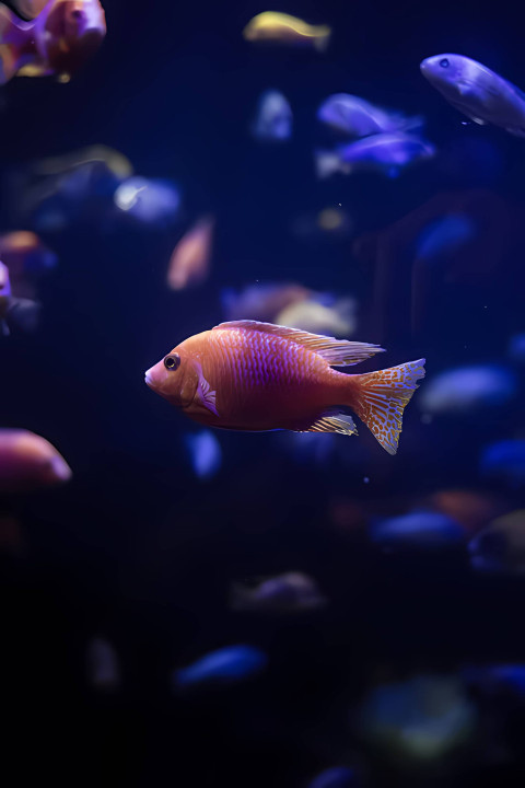 4K Fish Pic for a Peaceful Phone Wallpaper