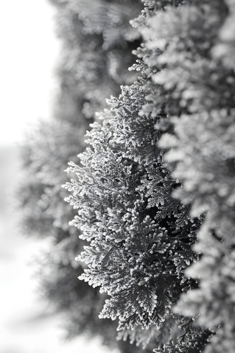 Icy Snowflake Shine Photo
