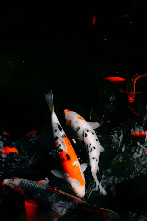 Elegant Fish Wallpaper for Calm & Peaceful Screens