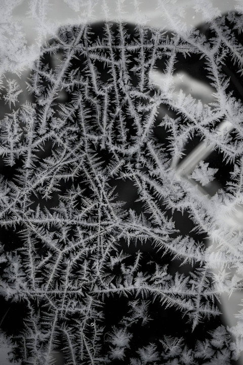Frozen Snowflake Art Image