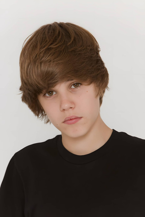 Justin Bieber mobile young style photo