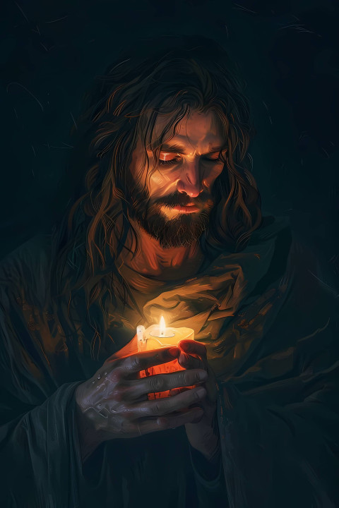 Blessed Jesus Christ Mobile Image