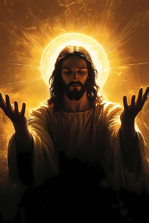 Blessed Jesus Christ Mobile Picture