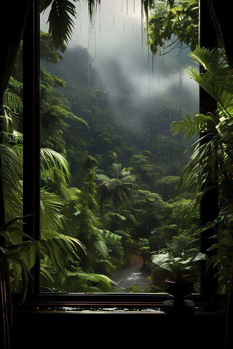 Beautiful Jungle in Their Natural Habitat