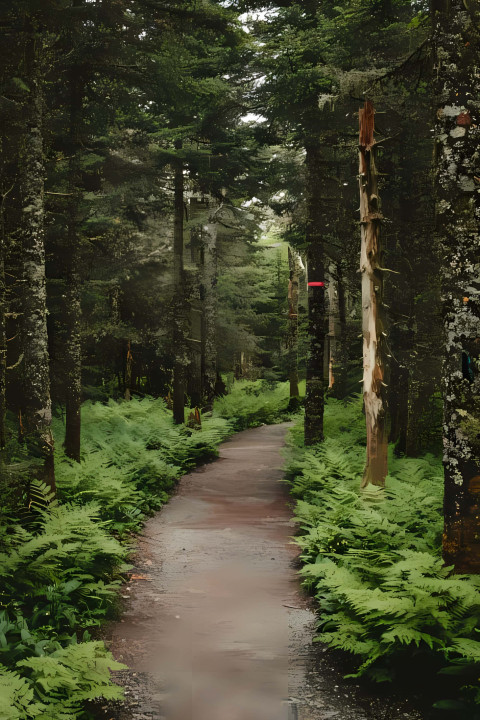 Wild Jungle Wildlife Roaming Through the Forest