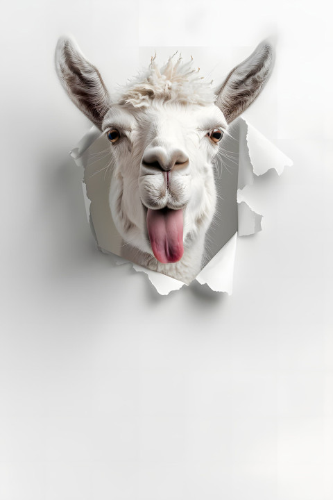 Goofy Ahh Llama Wallpaper for Your Mobile Screen 4K