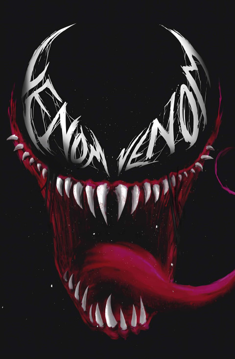 Venom Tongue and Claws 4K Wallpaper
