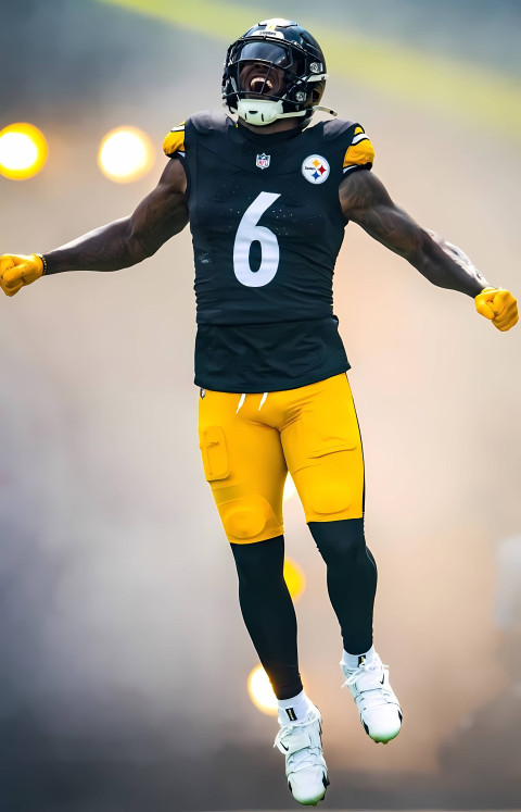 Pittsburgh Steelers Player Enjoy Time Wallpaper