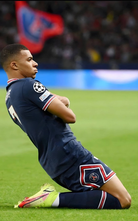 Unique Kylian Mbappé Mobile Photo Download