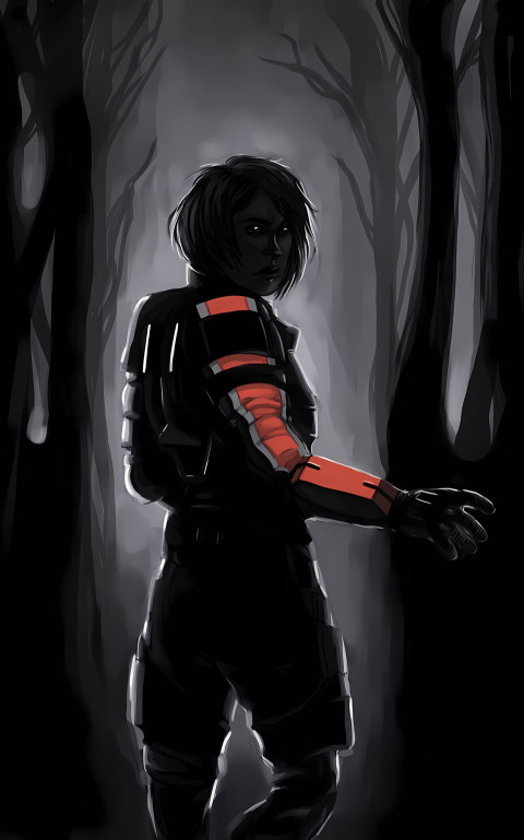 Awesome Mass Effect iPhone Image
