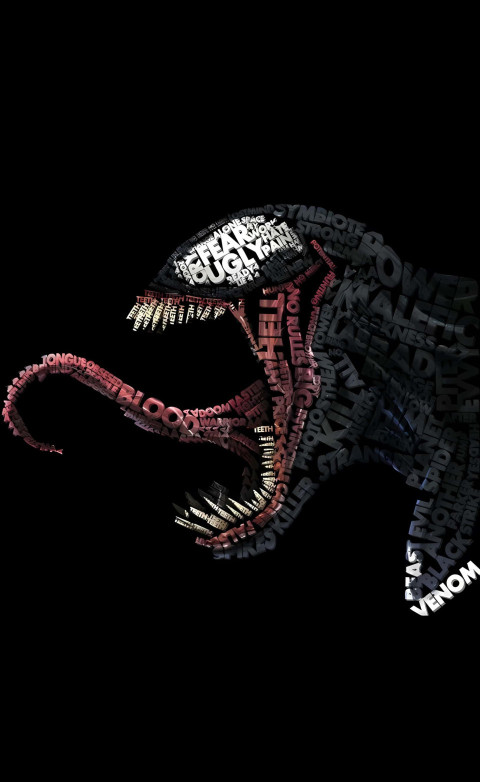 Venom Tongue Slashing Wallpaper in High Quality