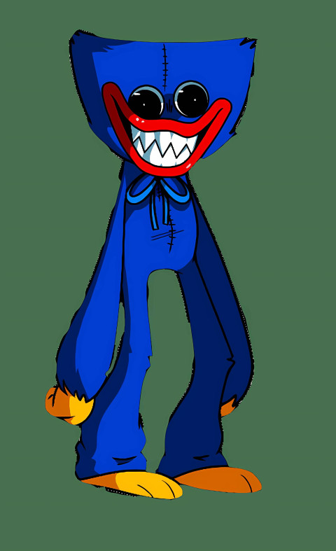 Poppy Playtime Green Background for Mobile Screen  4K