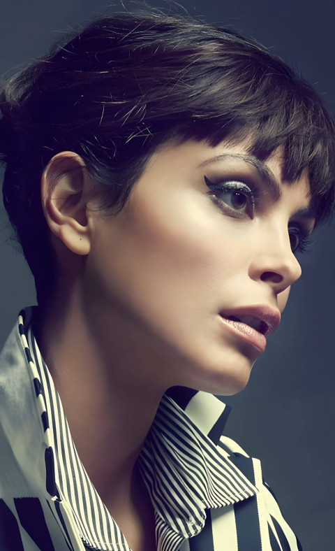 Free Stunning Morena Baccarin Wallpaper Image 4K