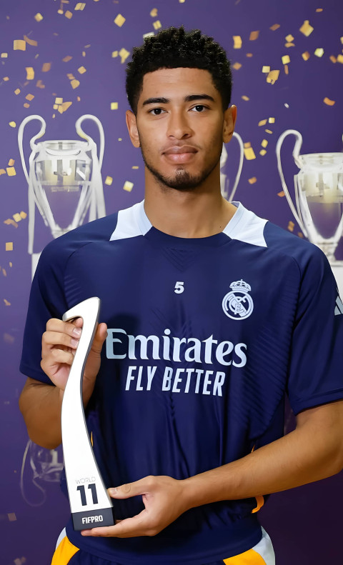 Jude Bellingham Stylish Mobile Pic