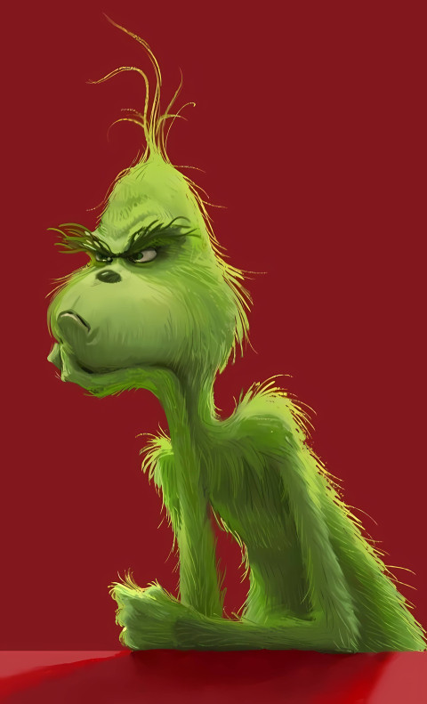 Download The Grinch Mobile 4K Image for Your Screen