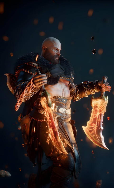 Download Kratos God of War Android Wallpaper