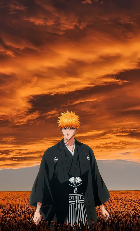 Bleach Epic Look Mobile Wallpaper
