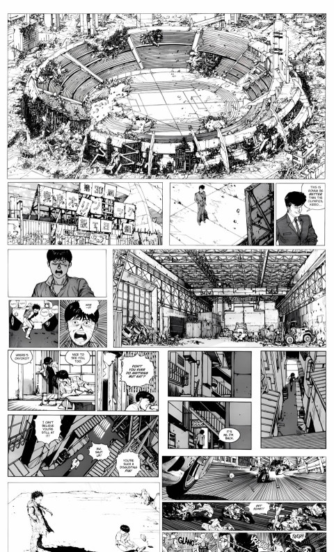 Beautiful Akira Comic Phone Wallpaper to Customize Your Phone