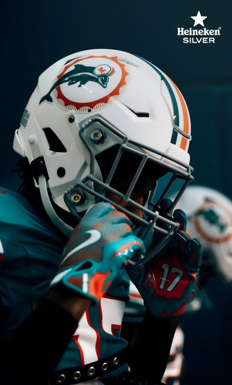 Miami Dolphins Picture for Rugged Football Backgrounds