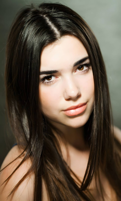 Stylish Dua Lipa Wallpaper for Hand Device