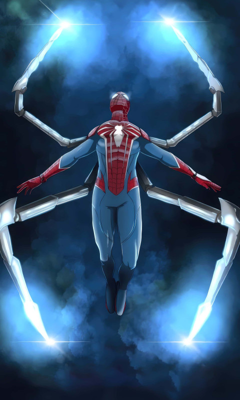 Heroic Spiderman Wallpaper for Phone