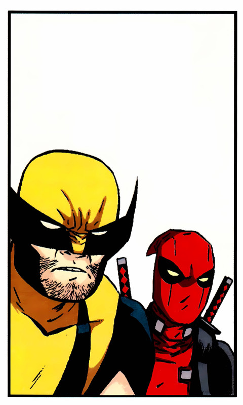 Stunning Mobile Wallpaper of Deadpool & Wolverine