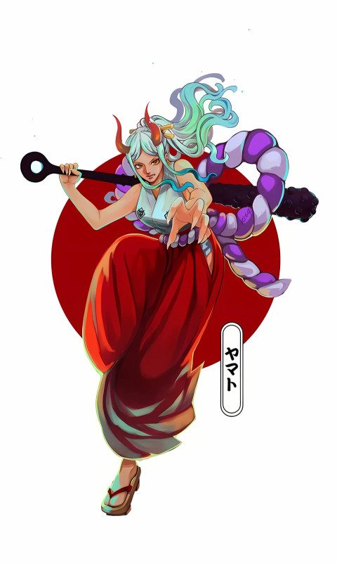 Fan Art Yamato One Piece Wallpaper