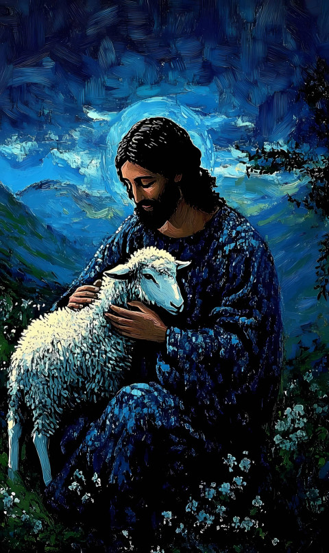 Jesus Christ Mobile 4K Wallpaper