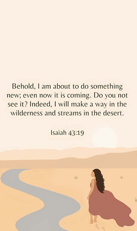 Bible Verse Wallpaper for Morning Devotion