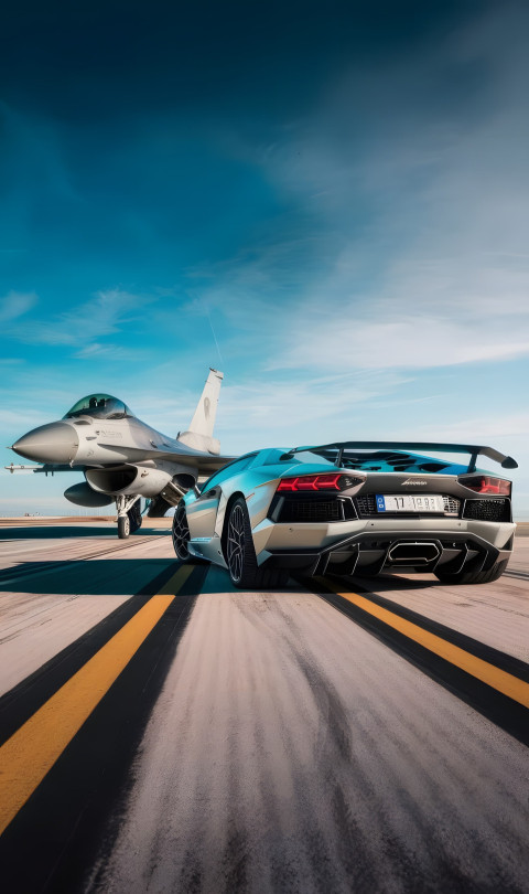 Lambo Racing Photo for Phone