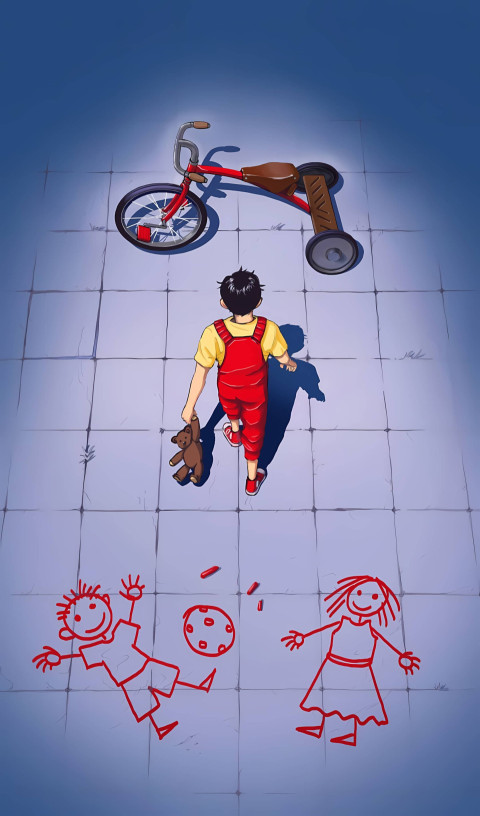 Vibrant Akira Phone Wallpaper for Your Phone Screen